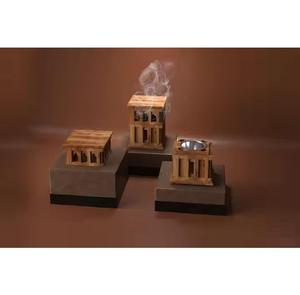 Brûleur d'encens en bois écologique de haute qualité pour usage religieux, créant une atmosphère relaxante à la maison, encens indien, meilleur prix - Product Image 2