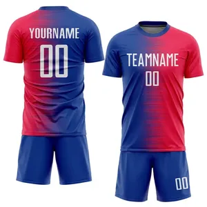 Uniformes de Fútbol Premium, Conjunto de Camiseta de Fútbol Personalizada, Secado Rápido, Transpirable, Camiseta y Pantalones Cortos Deportivos para Equipos - Product Image 5