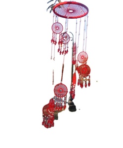Colgante de pared de plumas tradicional hecho a mano decoración del hogar Decoración de bendición para colgar en la pared decoración del hogar - Product Image 1