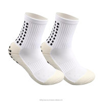 Chaussettes de Football respirantes pour hommes, chaussettes d'été en caoutchouc de coton, Football pour hommes, cyclisme, accessoires de sport, chaussettes de Football