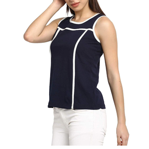 Camiseta sin mangas para mujer al por mayor, cómoda, para fitness, entrenamiento atlético, gimnasio, ejercicio, correr, deportes, ropa informal de moda. - Product Image 5