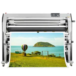 LeFu LF1700-D2 High Speed Automatic Hot And Cold Roll To Roll Laminator Film Laminating Machine