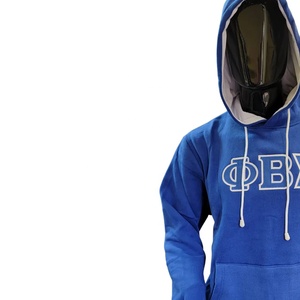 Sweat à capuche pour homme Phi Beta Sigma Fraternity, 100% coton molletonné 340g, imprimé lettres grecques, tricoté, anti-rétrécissement - Product Image 5