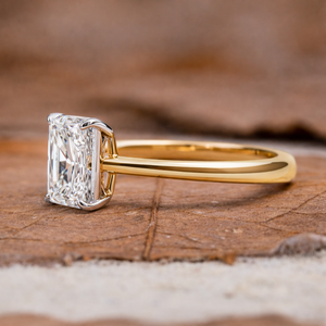 Radiant Cut Lab Grown Diamond <b>Solitaire</b> <b>Ring</b> IGI Certified Solid Gold Proposal Engagement <b>Ring</b> for Women - Product Image 2