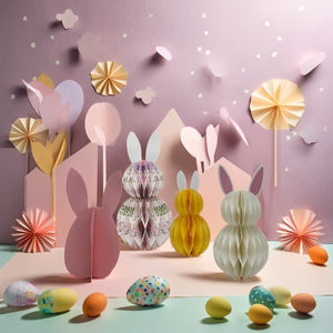 Decoraciones de fiesta de Pascua Decoraciones de Pascua de papel - Product Image 1