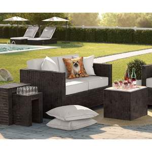 Himalayan <b>Cat</b> in Fall Leaves Decorative Pillow 18Hx18W Machine Washable for Indoor & Outdoor for <b>Couch</b> Bed & Patio Decor - Product Image 3