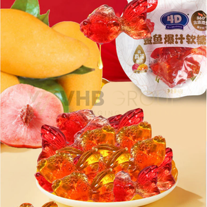 <b>CANDY</b> AMOS 4D LUCKY FISH <b>GUMMY</b> 65G CHINA ORIGIN - Product Image 3