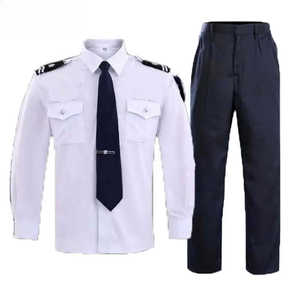 Uniformes de sécurité professionnels personnalisables, respirants et confortables, fabriqués en usine, tailles standard, tenue de gardien privé - Product Image 5