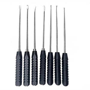 Ensemble de curettes osseuses pour chirurgie de la colonne vertébrale, 7 pièces, kit d'instruments orthopédiques par Dentavex - Product Image 6