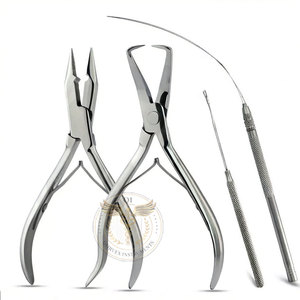 Alicates Profesionales para Extensiones de Cabello con Micro Anillos, Herramienta de Prensado de Acero Inoxidable de 6 Pulgadas con Mango de Goma para Cuentas y Anillos Nano - Product Image 4