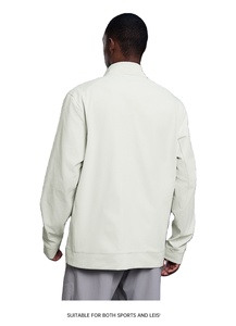 <b>Mens</b> Modern Workout <b>Jacket</b> Breathable Fitness Sportswear <b>Lightweight</b> Running Training Top Zip Front Athletic Outerwear - Product Image 2