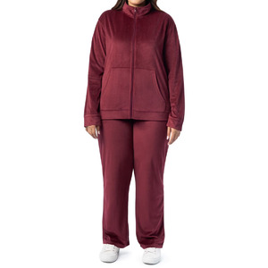 Conjunto Deportivo Personalizado con Logotipo, Unisex, Casual, Atlético, Transpirable, Ligero, con Cintura Elástica y Cremallera Completa, Pantalones y Sudadera con Capucha para Correr - Product Image 2
