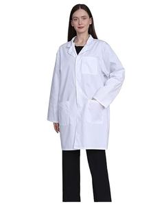 Blouse de laboratoire en coton en gros pour uniforme d'hôpital, de médecin et d'infirmière, blouse de laboratoire blanche, uniforme de médecin, blouse de clinique à manches courtes - Product Image 3