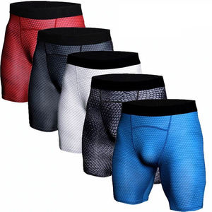 Men's <b>Mid</b> Waist Solid Knitted 100% Cotton Compression Shorts Breathable Elastic Waist Casual Hot Shorts Quick Dry - Product Image 3