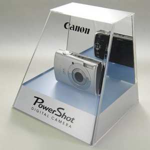 Expositor de Cámara Acrílico Transparente de Estilo Retro Moderno con Acabado Mate, Diseño Independiente y Personalizable - Product Image 1