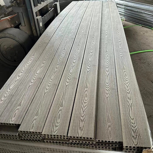 Revêtement de terrasse en composite bois-plastique (WPC) à rainures et languettes, gaufré 3D, pour extérieur, étanche, aspect bois, revêtement de sol plastique technique - Product Image 6