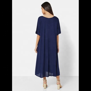 Elegante caftán indio tradicional para adultos, Vestido corto para mujer, estilo con gracia, tela viscosa de diseño étnico - Product Image 4
