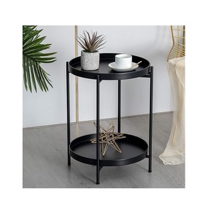 Mesa auxiliar de hierro hecha en India para proveedores mayoristas de muebles, comerciantes de decoración del hogar, hoteles, restaurantes y oficinas - Product Image 4