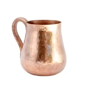 Elegant Bar <b>Copper</b> Mug Moscow Mule <b>Cup</b> Pure <b>Copper</b> Drinkware for Cocktail Kitchen Restaurant Serving - Product Image 5