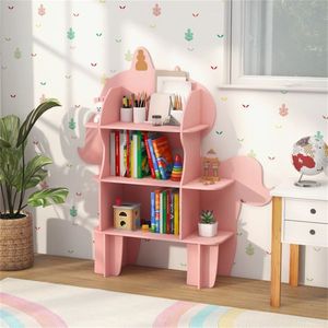 Open Storage Rack in Pink for Kids Other Furniture Category - Product Image 4