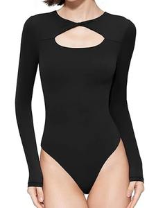 ชุดว่ายน้ำผู้หญิงคุณภาพพรีเมียมแบบใหม่ ระบายอากาศได้ดี แขนยาว ชุดว่ายน้ำลำลองสำหรับฤดูร้อน ดีไซน์ทันสมัยสั่งทำได้ ชุดวันพีซ - Product Image 6