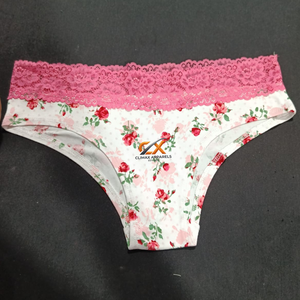 Culottes de bikini unies personnalisables en gros, en tissu respirant à séchage rapide, sous-vêtements sans couture pour femmes, service OEM disponible - Product Image 3