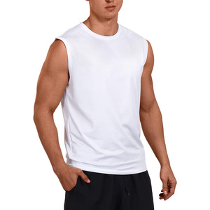 Débardeurs d'été AMERICAN TRENCH CLOTHING pour hommes, 100 % polyester, écologiques, séchage rapide, 120 g, noir/blanc/gris - Product Image 4