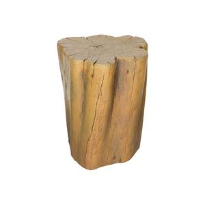 Sgabello per esterno in finto legno da 17,9 in legno, - Product Image 6