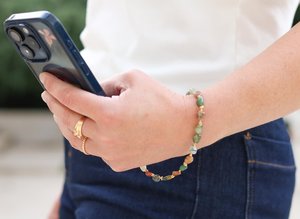 Boho Beaded <b>Charm</b> Eco-Friendly Lightweight Handmade Colorful Gemstone <b>Phone</b> <b>Charm</b> Elegant Beaded Accessory Cute Wrist <b>Charm</b> - Product Image 5