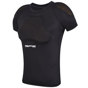 Camiseta de Protección para Motocicleta de Alta Calidad, Color Negro, Manga Corta, Poliéster y Spandex, Camiseta Interior Protectora para Motocross con Servicio OEM - Product Image 3