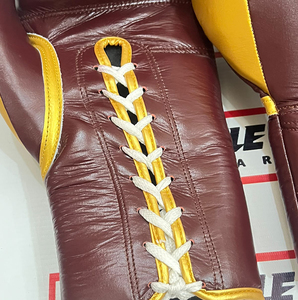 Factory Manufacture Custom Made Fly Boxing <b>Gloves</b> 100% Original Leather Professional Pro Punching Fly Lace Up Boxing <b>Gloves</b> - Product Image 2