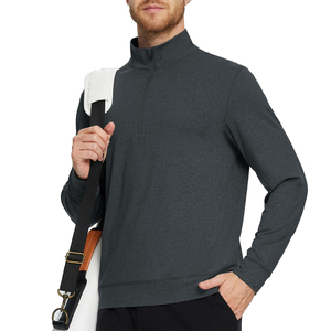 Sudadera Personalizada para Hombre con Cierre de Cremallera, Manga Larga, Transpirable y de Secado Rápido, para Actividades al Aire Libre, Mezcla de Algodón Básico - Product Image 3