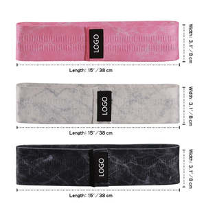 Bandas de Resistencia para Cadera, para Ejercicio Físico en el Gimnasio, para Mujeres y Hombres, Tallas Grandes Personalizables, Material de Látex, Secado Rápido y Transpirable - Product Image 2