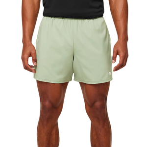 Pantalones Cortos Deportivos para Hombre, Corte Ajustado de 5 Pulgadas, Ligeros, para Entrenamiento, Gimnasio y Running, Color Verde GS Haze - Product Image 1