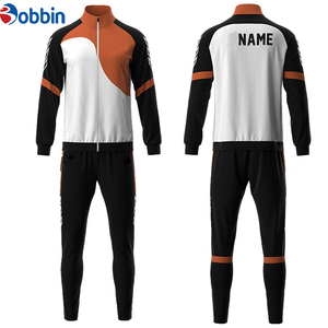 Conjuntos Deportivos de Fútbol Vintage Personalizables de Alta Calidad para Hombre, con Cremallera Completa, Manga Larga, para Entrenamiento Deportivo, Running y Fútbol - Product Image 3