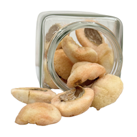 Hoogwaardige Vietnamese chemisch vrije pure rambutanvruchtvlees, natuurlijk gevriesdroogd rambutanfruit, gezonde snack
