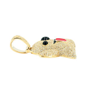 Collier personnalisé Hip Hop avec pendentif médaillon photo fantôme glacé, bijoux fins, pendentifs et breloques - Product Image 2