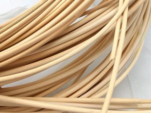 Noyau en rotin naturel durable pour le tressage de sièges de chaise et d'artisanat, finition lisse, personnalisable, marque VIFARMEX, qualité export - Product Image 2