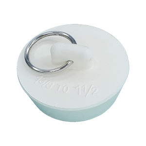 Tapón de fregadero de goma moderno universal de 1-1/8 pulgadas con fácil instalación para lavabos de cocina y utilidad - Product Image 2