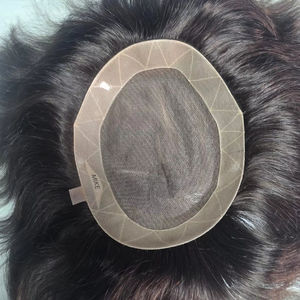 Prothèse capillaire en cheveux humains Remy indiens, modèle Los Angeles - Styles bouclés crépus et ondulations profondes, texture lisse, Bangladesh - Product Image 6