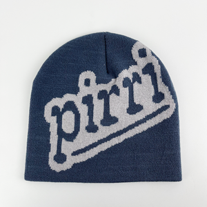 Gorro de Invierno Unisex SBUN INTERNATIONAL con Patrón de Letras Rojas en Jacquard, 100% Acrílico, Bordado 3D, Casual, Ajustable para Adultos - Product Image 6