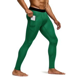 Leggings de compression légers pour hommes, respirants et extensibles, pour la course à pied, la remise en forme, l'entraînement en salle de sport, les exercices quotidiens et les sports. - Product Image 5
