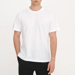 Fabricante de Camisetas Extra Grandes de Algodón para Hombre, Camiseta Holgada Lisa, Estilo Urbano, Tejido Grueso - Product Image 2