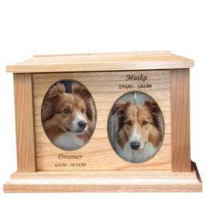 Premium Wooden <b>Memorial</b> Pet Urn <b>Box</b> | Handmade Craft | Bulk Wholesale - Product Image 3