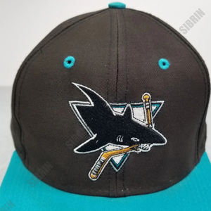 Gorra Snapback Sibrin Personalizada Premium de los San Jose Sharks con Bordado 3D, Ajustable, para Ciclismo al Aire Libre y Equipos de Hockey Profesional - Product Image 4