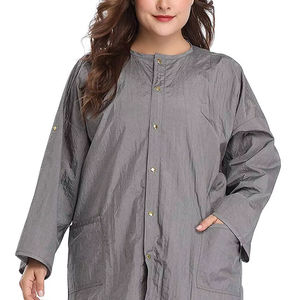 Blouse de coiffure et de toilettage pour hommes et femmes, veste de barbier, tablier pour toilettage canin, salon de coiffure, technicien en ongles - Couleur personnalisable - Product Image 1