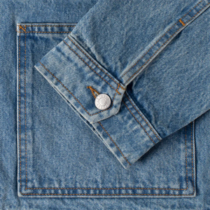 เสื้อแจ็คเก็ตยีนส์ผู้ชายสำหรับฤดูใบไม้ร่วง แฟชั่นลำลองสไตล์วินเทจ - Product Image 3