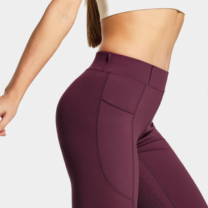 Top Trending Product Equestrian Riding Pants For Women Comfortable Stretch Fabric Custom Made Ladies Horse Riding Pants - Product Image 3
