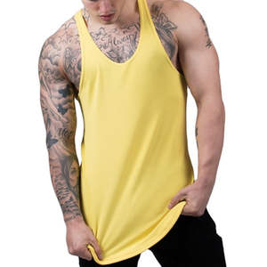 Nouvelle Arrivée Débardeurs Homme 100% Coton Respirants Sans Manches Confortables Coupe Slim Décontractés Couleur Unie - Product Image 4