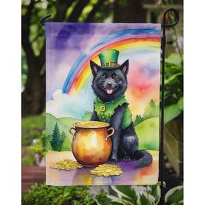 Schipperke ธงวันแต่งสวนหลากสีสำหรับชานบ้านธงกล่องจดหมายงานศิลปะสำหรับเตียงดอกไม้ขนาดเล็ก - Product Image 3